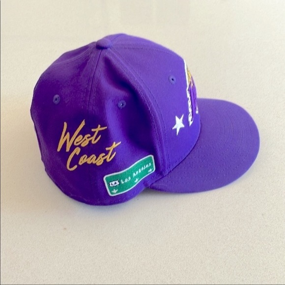 Lakers New Era Fitted Cap Size 7 - Picture 10 of 13